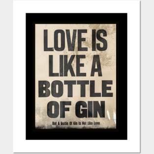 Love the Gin Posters and Art